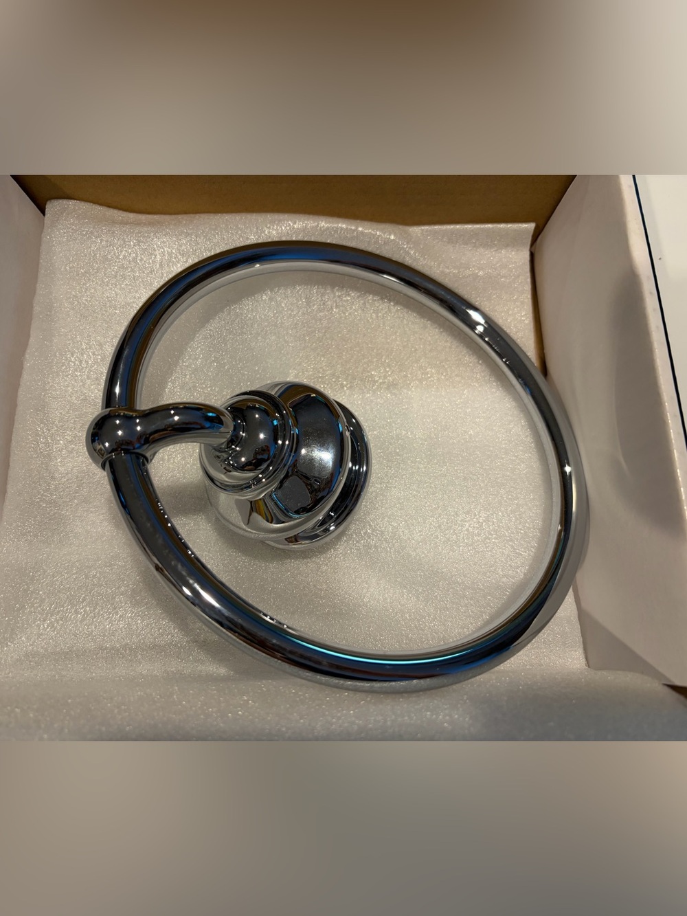 Kohler Fairfax Towel Ring in Polished Chrome
